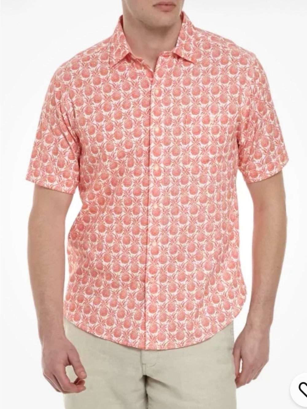 Tommy Bahama Camp Shirt with Pineapples XXXL - Picture 2 of 5